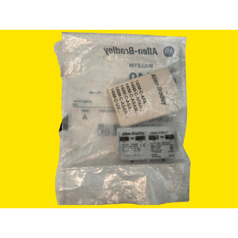 Allen-bradley 140m-c-afa11 Auxyliary Contact Bulletin 140