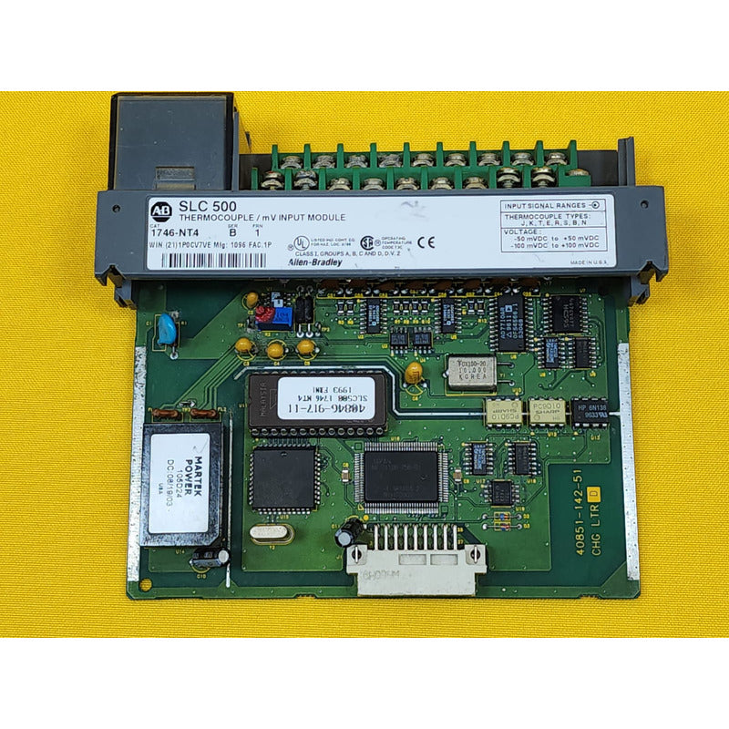 Allen Bradley 1746-nt4 Thermocouple Input Module