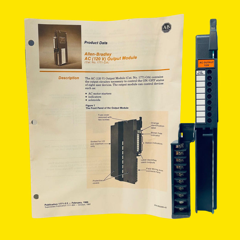 Allen Bradley 1771-oa Modulo De Salida Ac