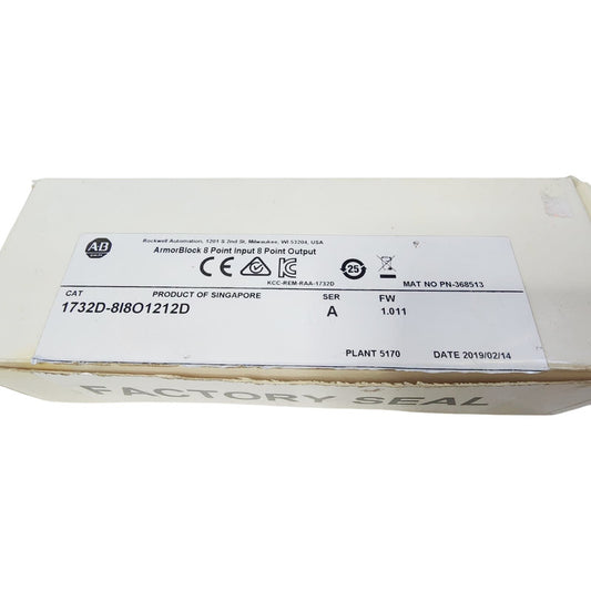 Allen-bradley 1732d-8i8o1212d Modulo De E/s Digital