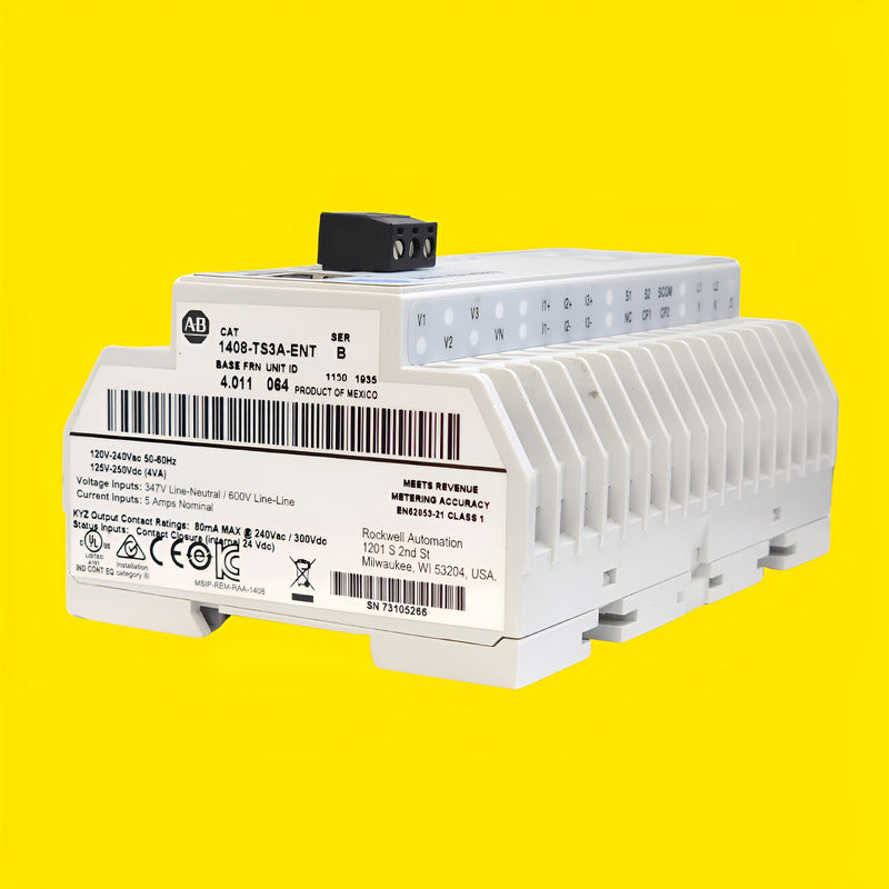 Allen Bradley Powermonitor 1000 1408-ts3a-ent Ethernet