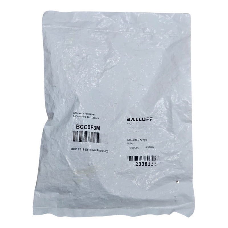 Balluff Bcc0f3m Bcc E818-e818-n0-rm096-000 Connectors