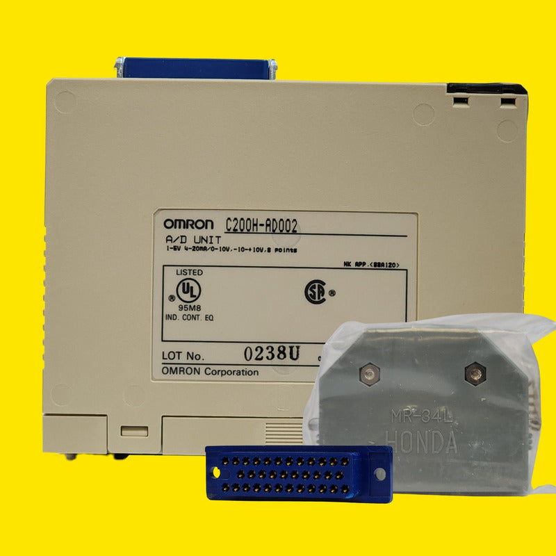 Módulo Analógico Omron C200h-ad002 2 Canales Entrada Plc