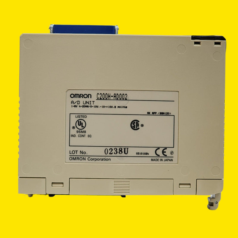 Módulo Analógico Omron C200h-ad002 2 Canales Entrada Plc