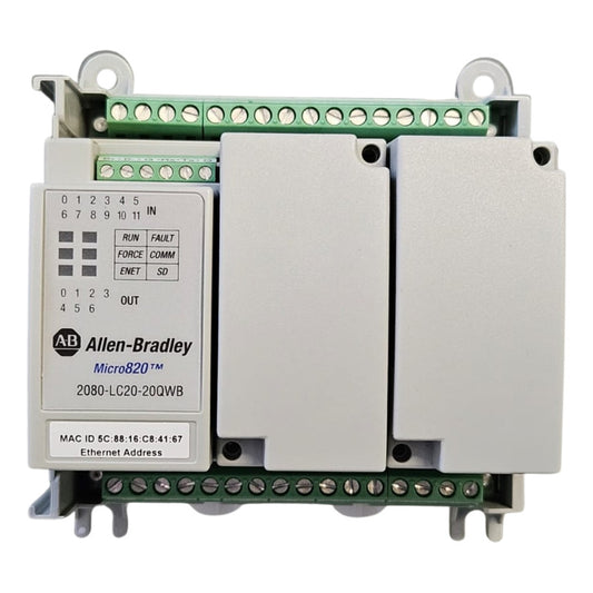 Allen Bradley 2080-lc20-20qwb Ethernet Micro 820
