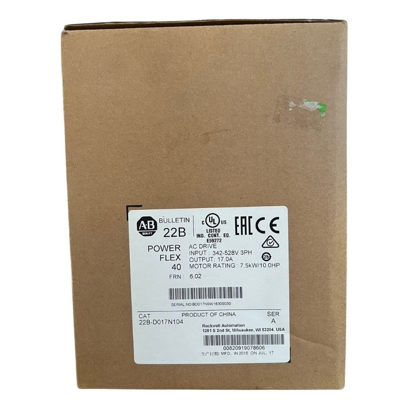 Allen Bradley 22b-d017n104