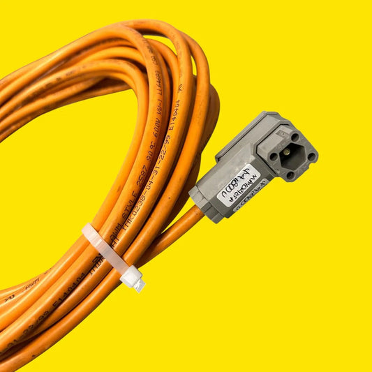 Indramat Ikl-0221 Cable De Conexión Industrial 2 Metros Naranja