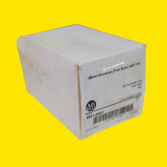 Allen Bradley Pulsador 800t-a6d1. Rojo