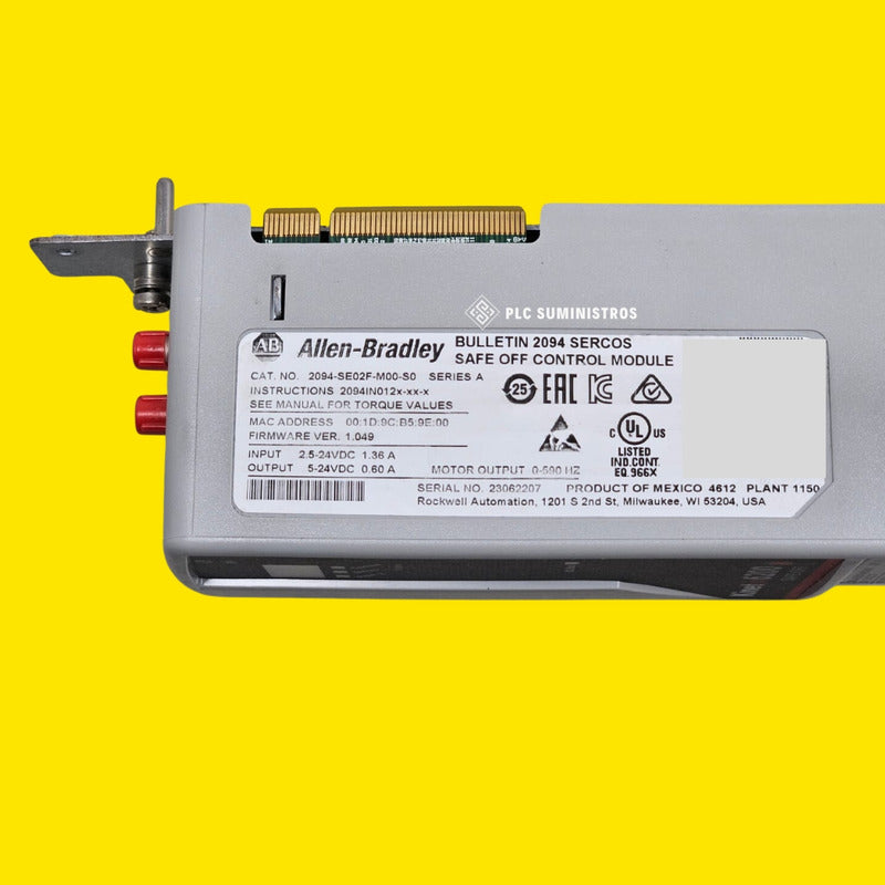 Allen Bradley 2094-se02f-m00-s0 6200 Control Module Nuevo -