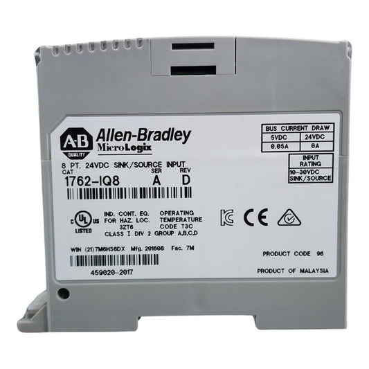 Allen-bradley 1762-iq8 Micrologix 8puntos Módulo.