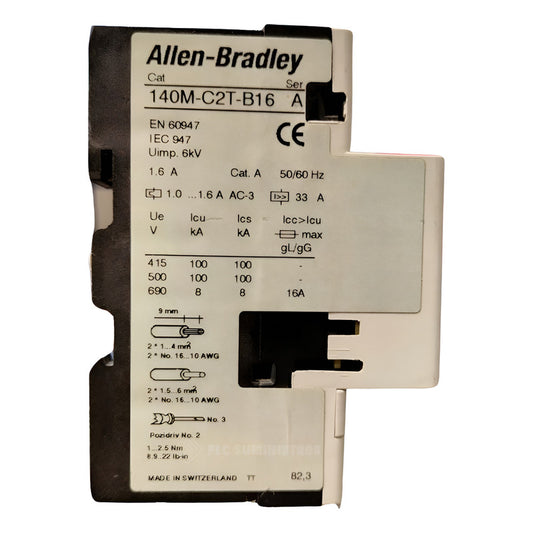 Allen-bradley 140m-c2t-b16 Guarda Motor 50hz-60hz