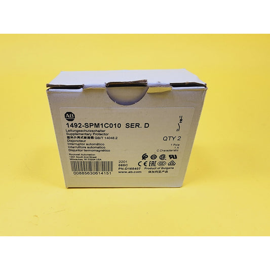 Allen-bradley 1492-spm1c010 Ser. D Interruptor C1a