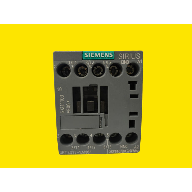 Siemens 3rt2017-1an61 Contactor