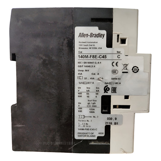 Allen-bradley 140m-f8e-c45 Disy. De Protección  Motor 60