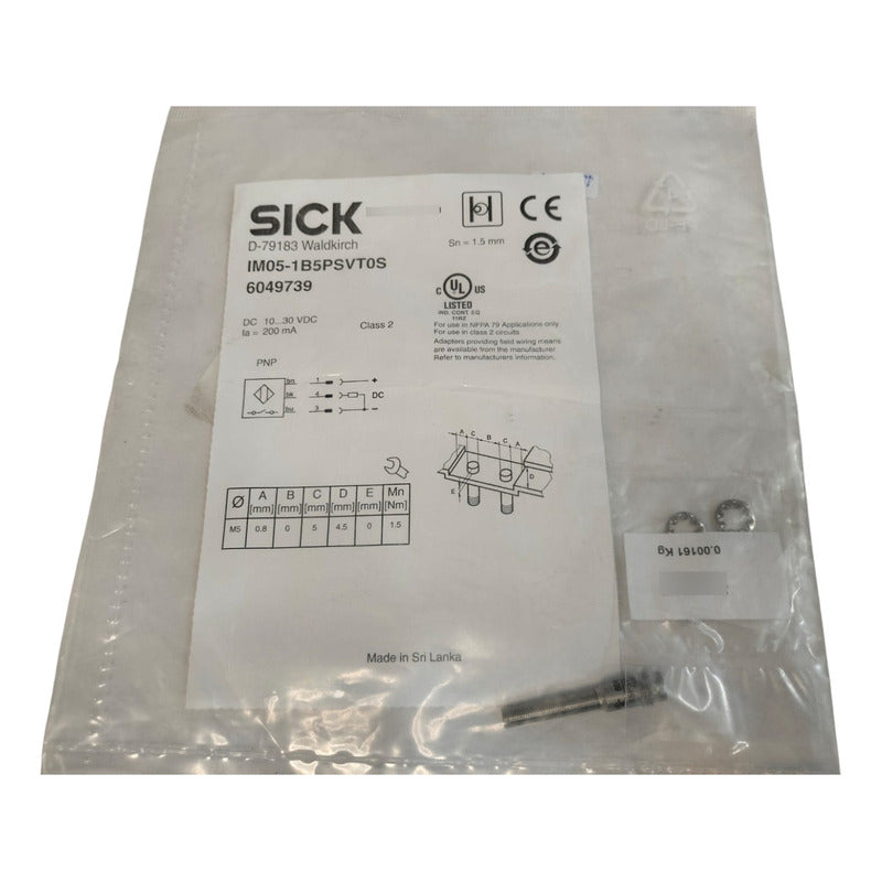 Sick Im05-1b5psvt0s Sensor De Proximidad