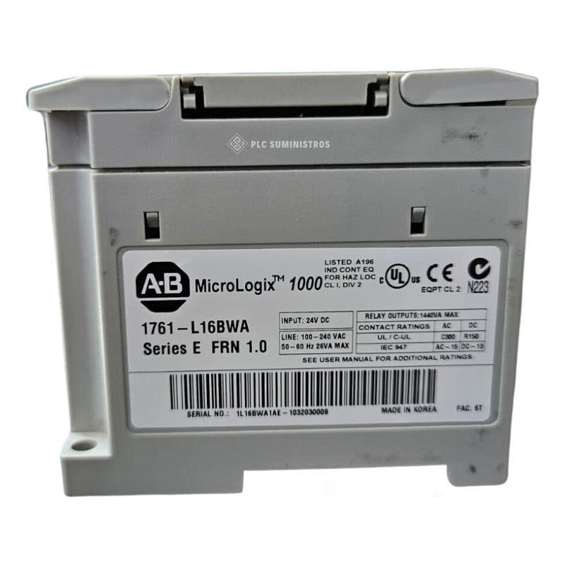 Allen Bradley 1761-l16bwa Micro 1000 Usado - Allen Bradley