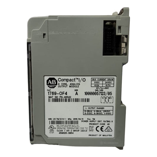 Allen-bradley 1769-of4 4 Chnl Modul Analog