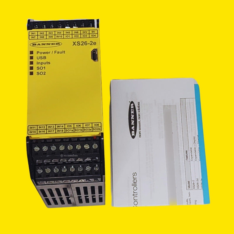 Banner Xs26-2e Safety Controller