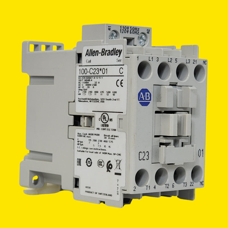 Allen-bradley 100-c23d01 Contactor 110v50/120v60hz