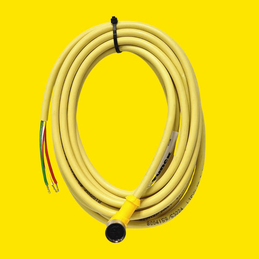Turck Wkb 3t-4/xor/sv U-23648 Cable Sensor Y Actuador Microf