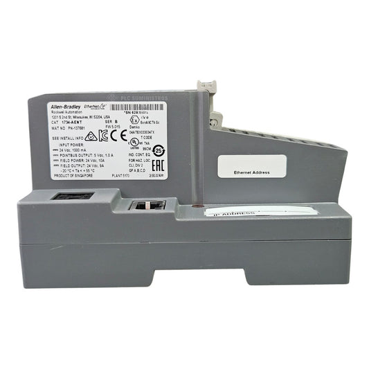 Allen-bradley 1734-aent Ethernet