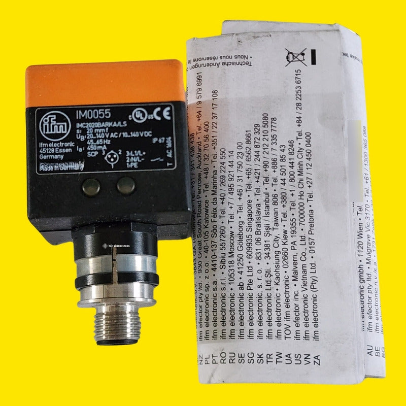 Ifm, Im0055, Sensor De Proximidad Imc2020barka//ls -100 Ak