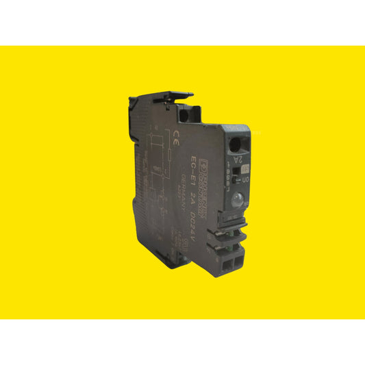 Phoenix Contact Ec-e1 2a Dc 24v Interruptor Autom. Negro