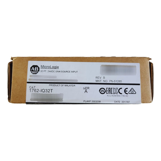 Allen-bradley 1762-iq32t Modulo De Entradas Para Micrologix