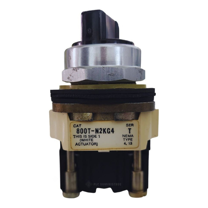 Allen Bradley 800t-n2kg4 Interruptor Selector. Usado