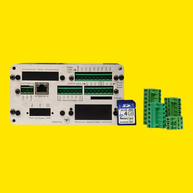 Indicador De Peso Hardy Hi4050-dr-dc-eip-n2-n3 Ethernet/ip Plateado