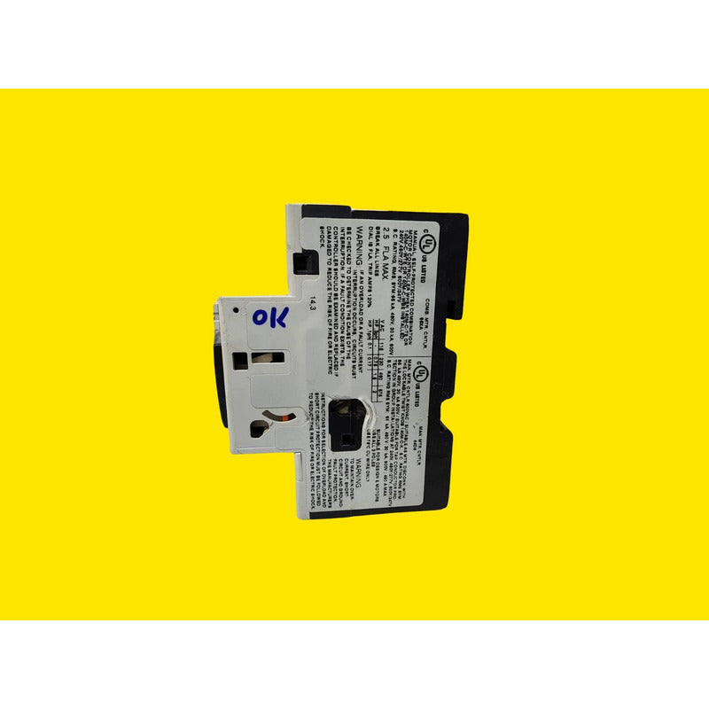 Allen-bradley 140m-c25-b25 Interruptor De Proteccion Blanco
