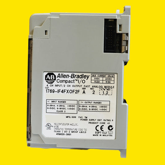Allen Bradley 1769-if4fxof2f Módulo Analógico Compactlogix