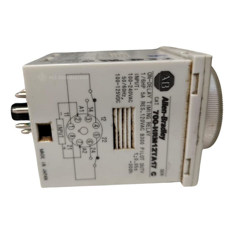 Allen Bradley 700-hrm12ta17 Temporizador
