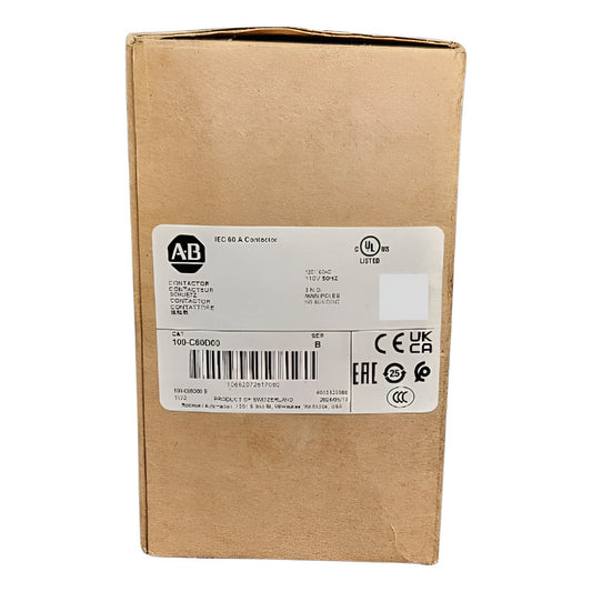Allen-bradley 100-c60d00 Contactor 110v 50hz 120v 60hz