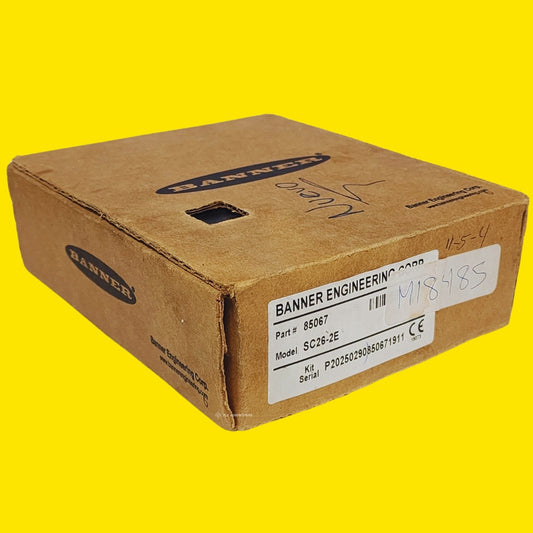 Banner Sc26-2e: Controlador De Seguridad Programable Ple