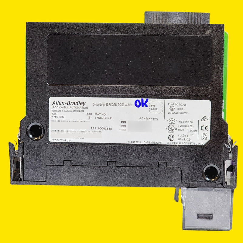Allen Bradley 1756-ob16d Módulo 16 Salidas Digitales 24vdc