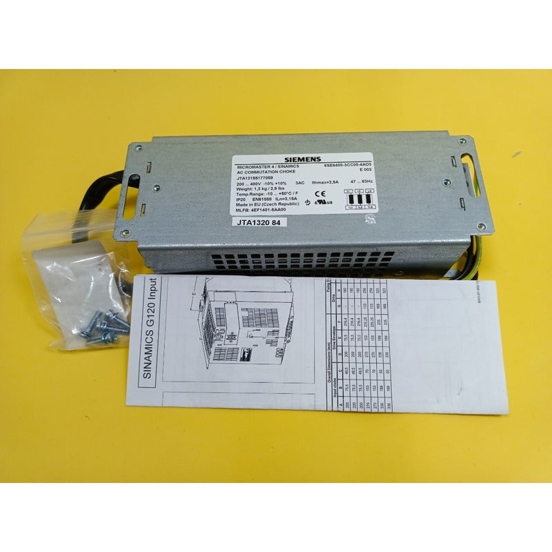 Siemens 6se6400-3cc00-4ad3 2013