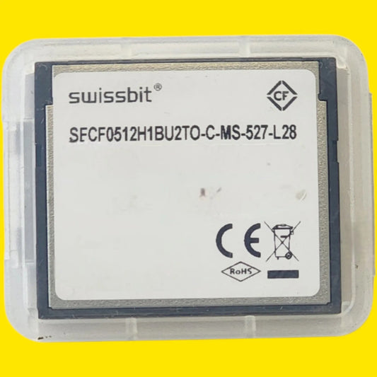 Swissbit Sfcf0512h1bu2to-c Memoria Compactflash 512mb