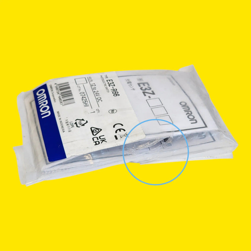 Omron E3z-r66 Sensor Fotoelectrico Reflectivo M8