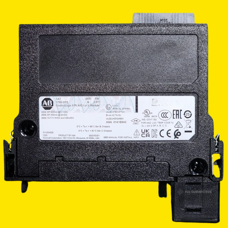 Allen-bradley 1756-of8 8pt A/o Contrologix