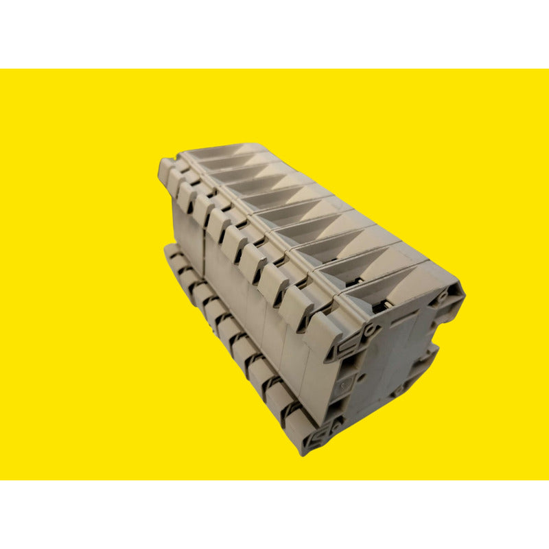 Weidmuller Wdu 16 Bloque De Terminales Brida-tornillo 10 Pzs