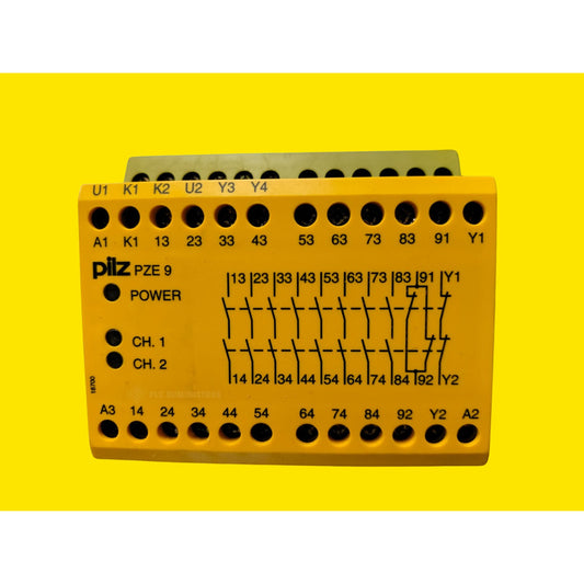 Pilz 774150 Pze 9 24vdc Rele De Seguridad