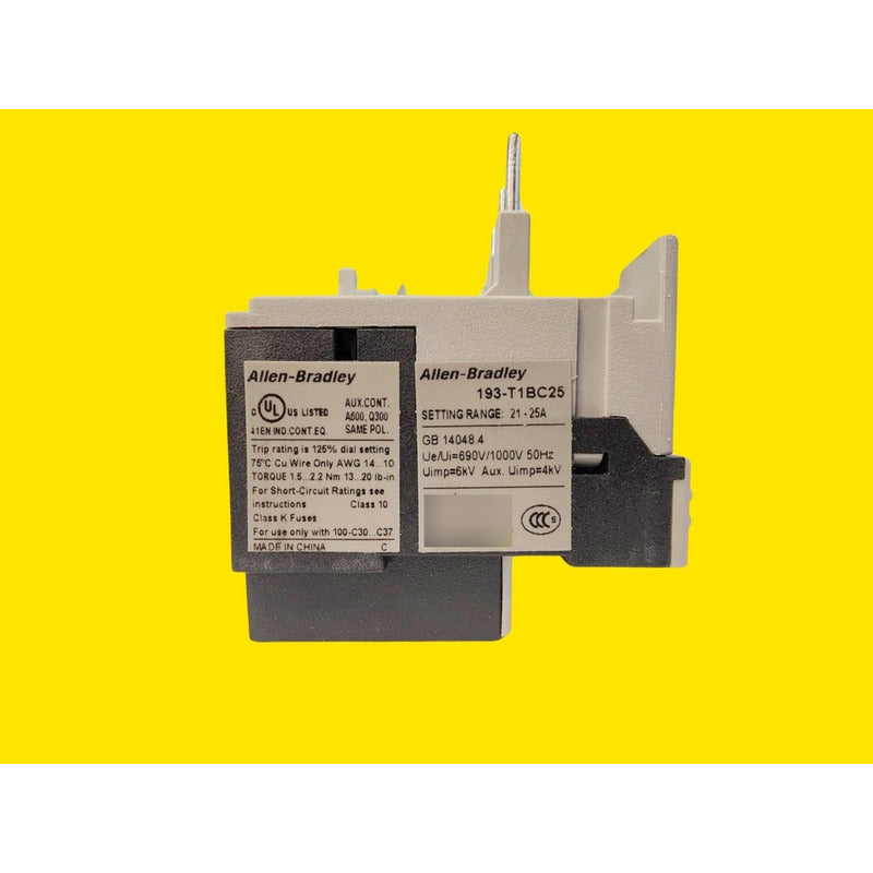 Allen-bradley 193-t1bc25 Rele De Sobrecarga