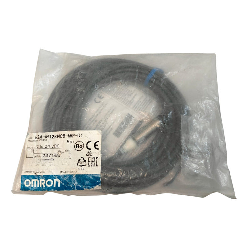 Omron E2a-m12kn08-wp-d1 Sensor Inductivo De Proximidad