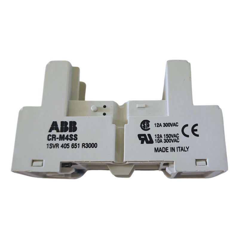 Base Abb Crm4ss 14 Pines Relay Socket Din 7 A 250 V