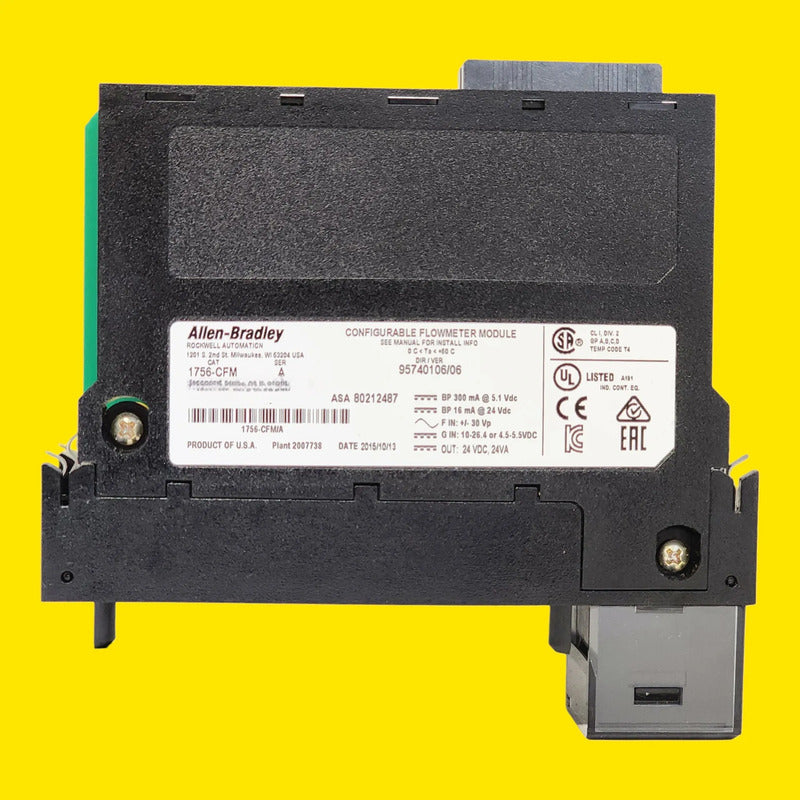 Allen Bradley 1756-cfm Configurable Flowmeter Module Nuevo -