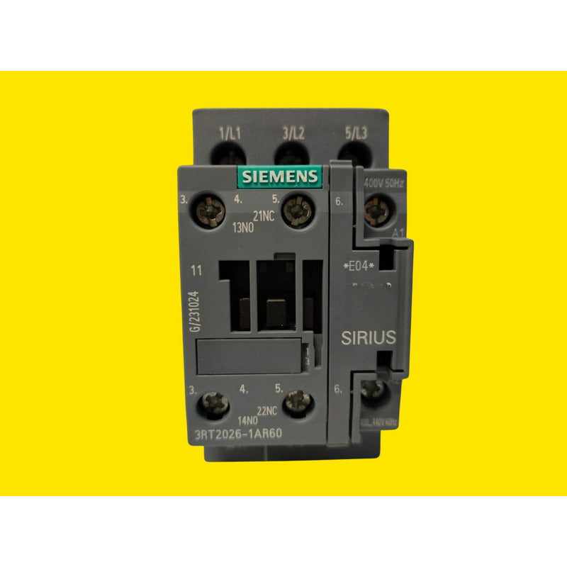 Siemens Sirius 3rt2026-1ar60 Contactor