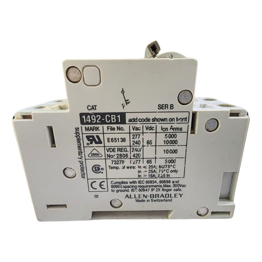 Allen-bradley 1492-cb1 Interruptor Unipolar