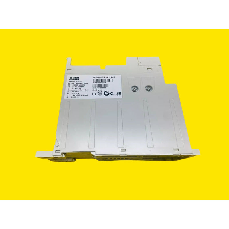 Variador Abb Acs355-03e-01a9-4 3/4hp 480v Unidad De Control