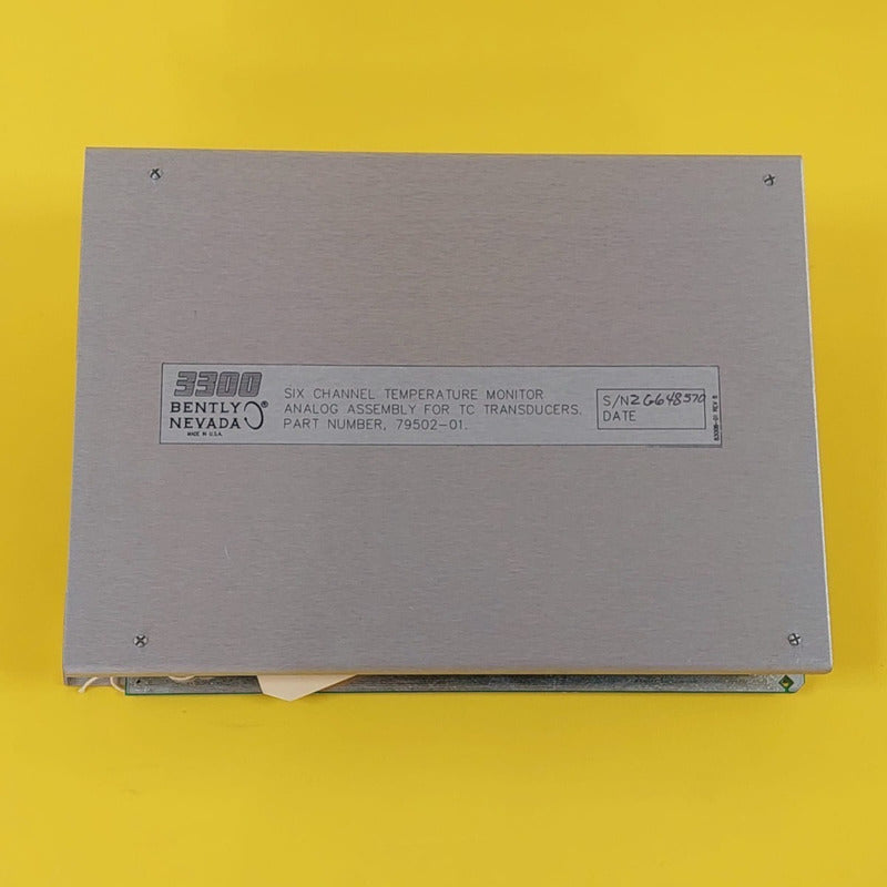 3300 Bently Nevada 79502-01 Six Channel Temperature Monitor